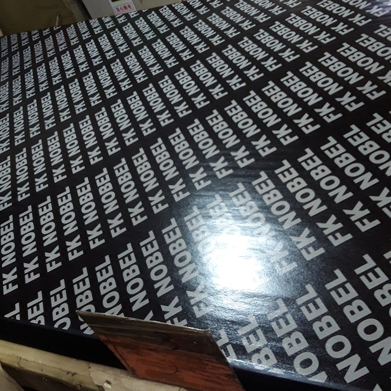 black phenolic surface film with logo