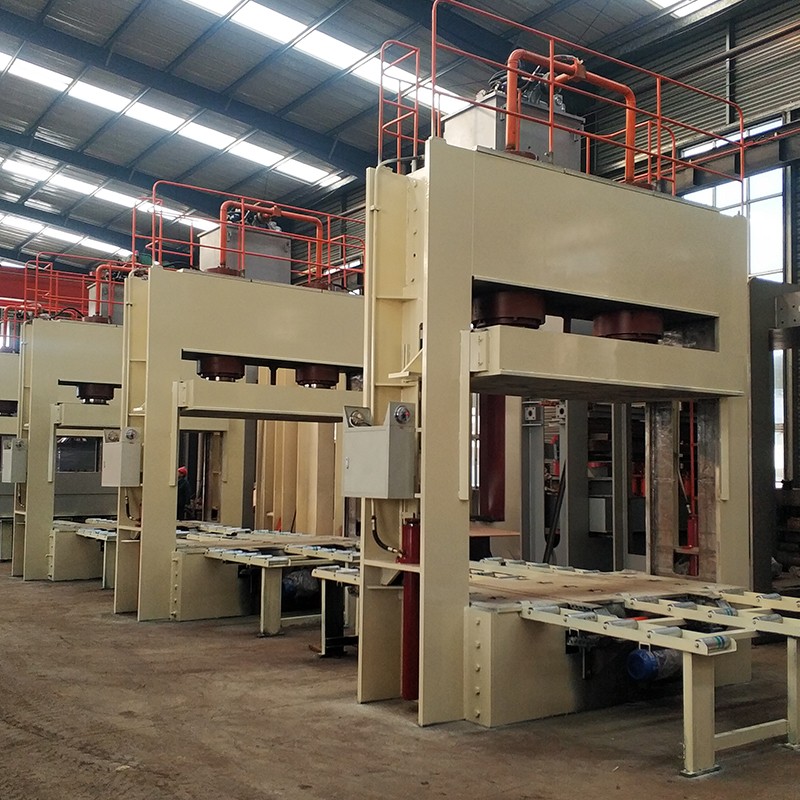 Plywood pre-press machine