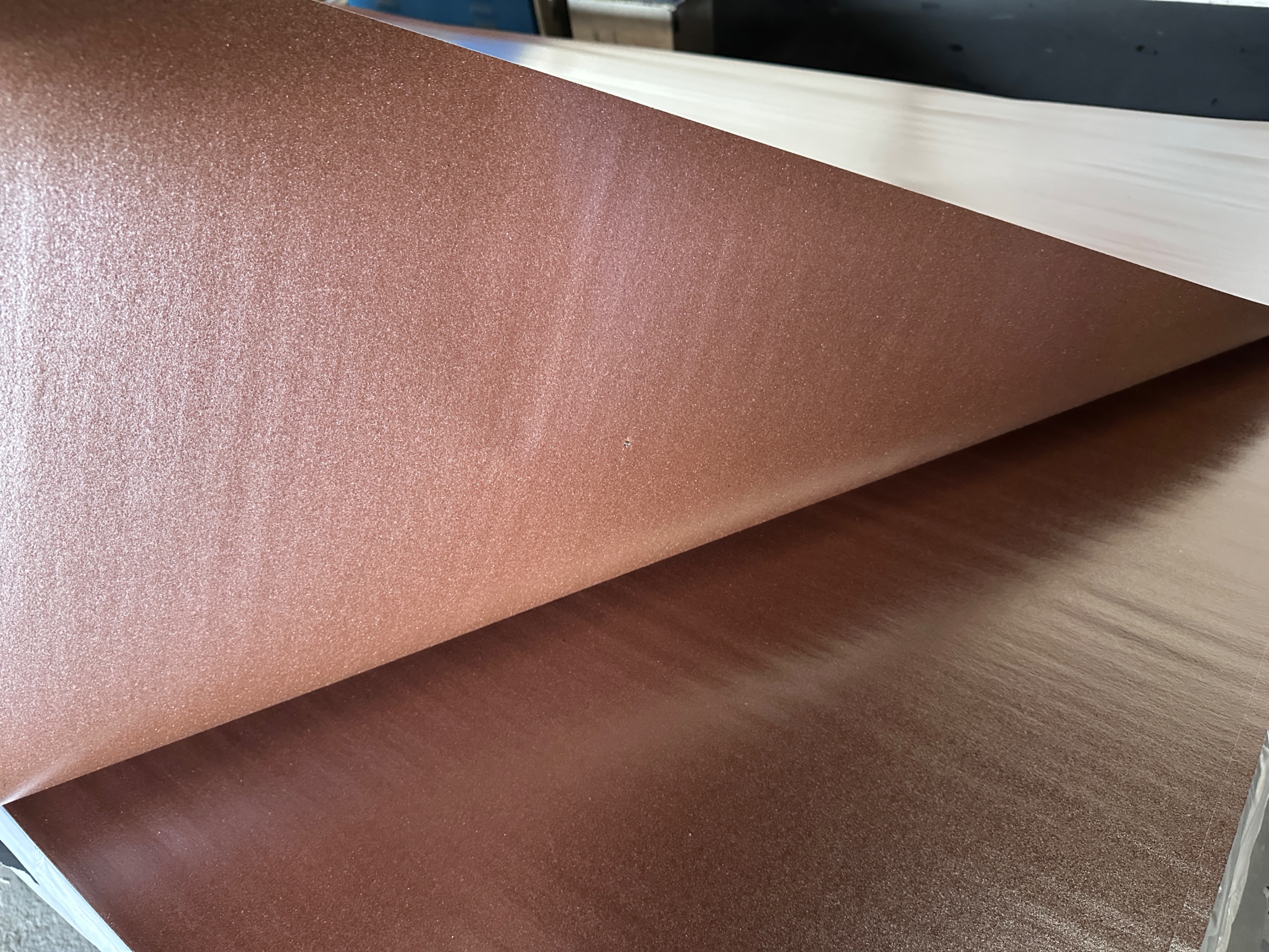 phenolic surface film with logo